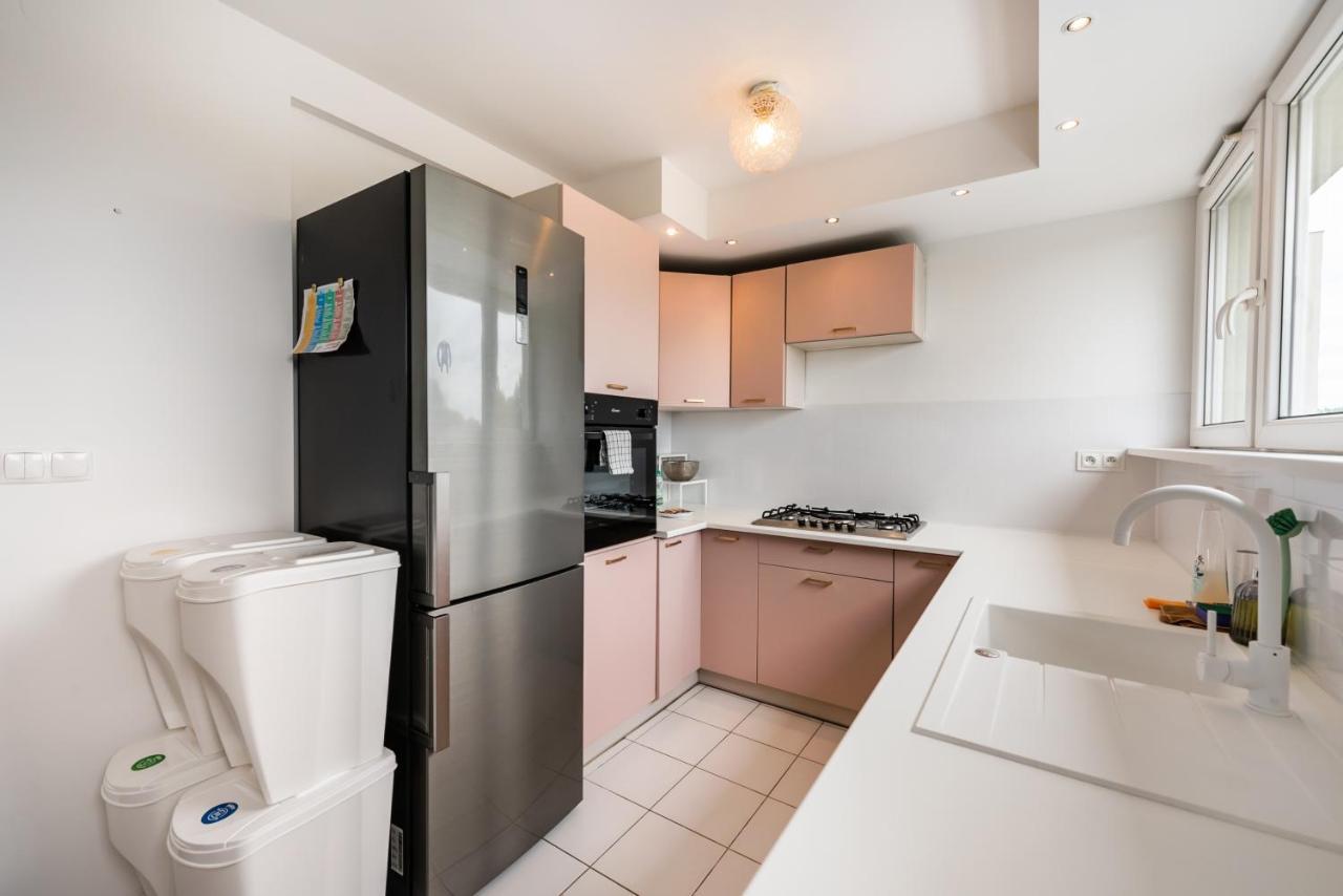 Saska Kepa Green Apartment Varsovie Extérieur photo