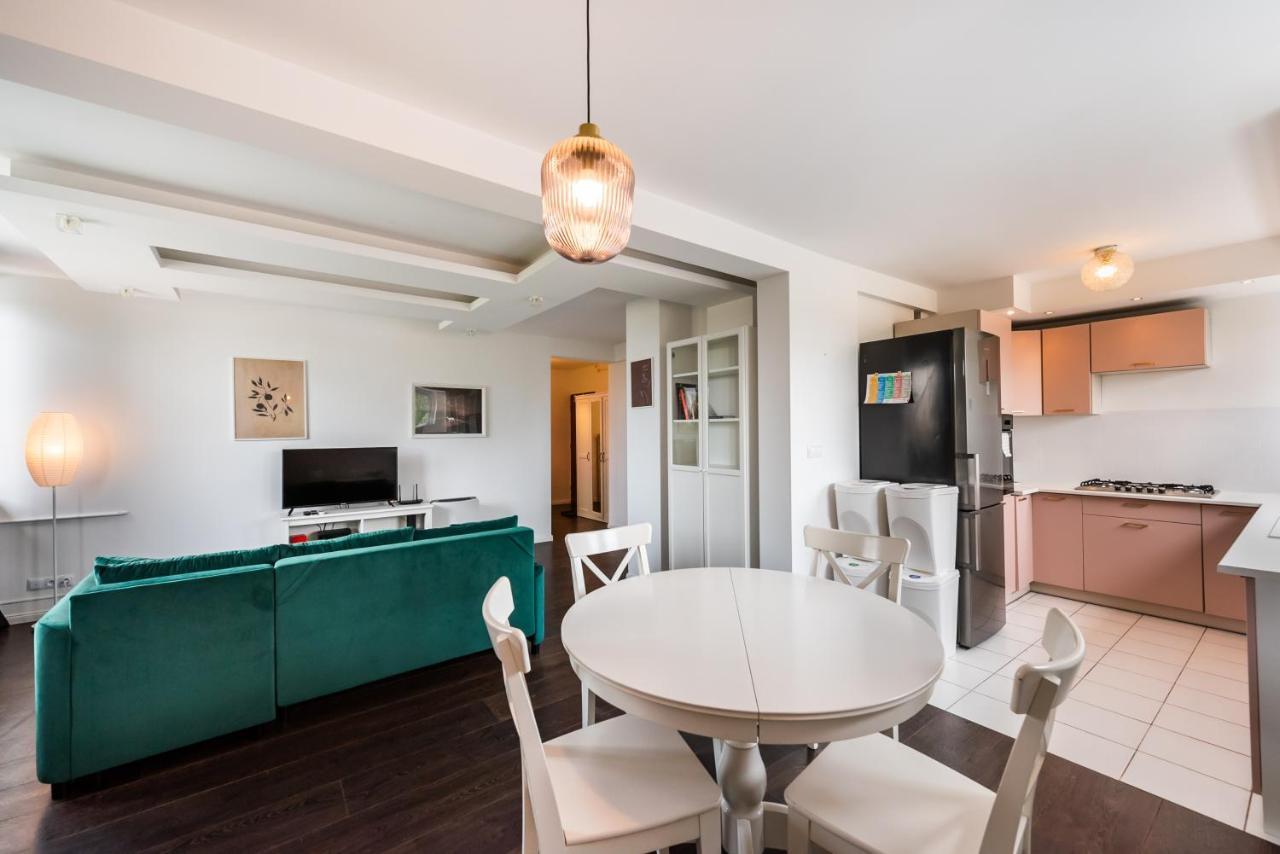 Saska Kepa Green Apartment Varsovie Extérieur photo
