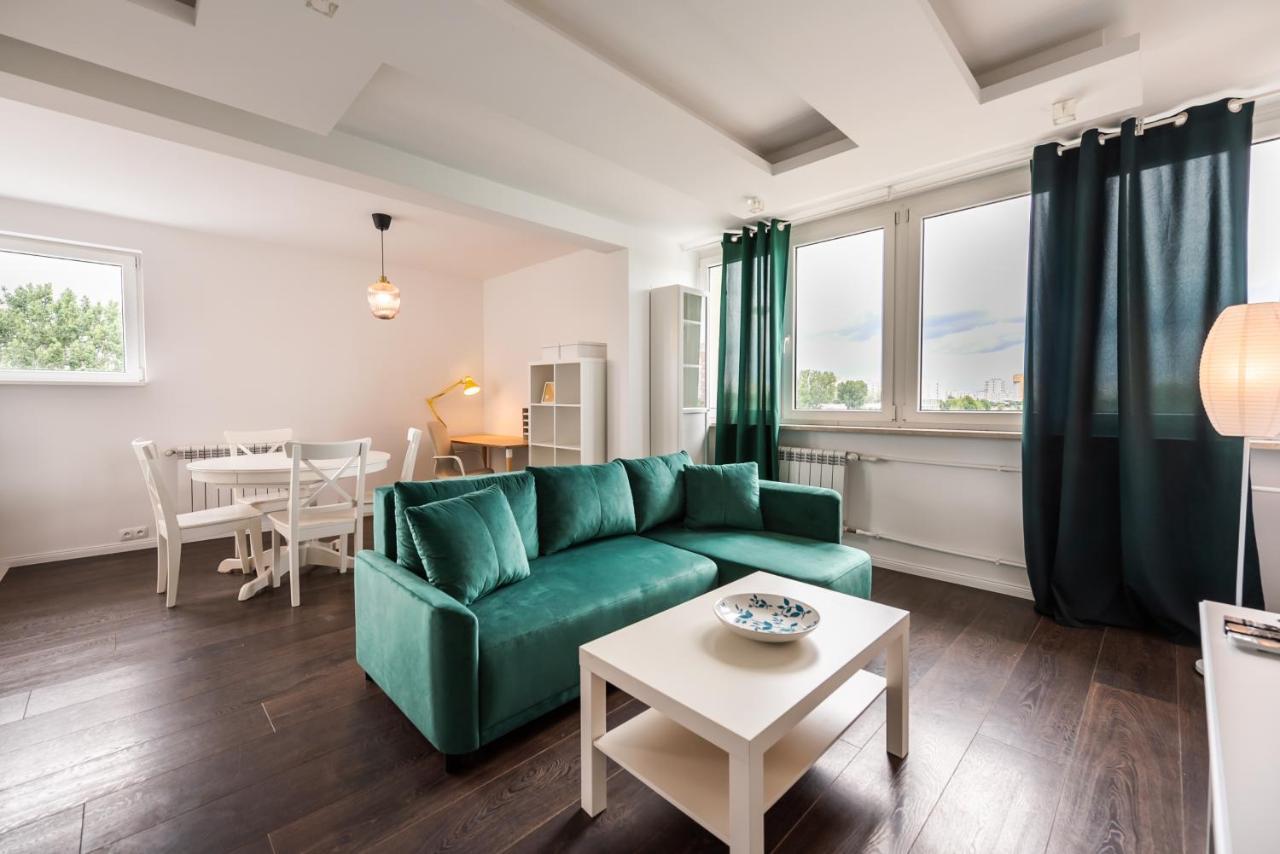Saska Kepa Green Apartment Varsovie Extérieur photo