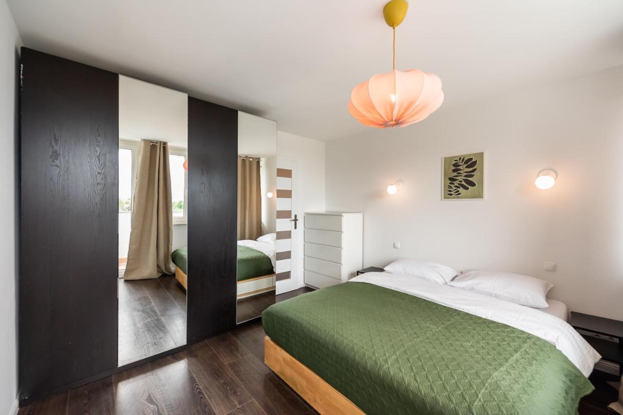 Saska Kepa Green Apartment Varsovie Extérieur photo