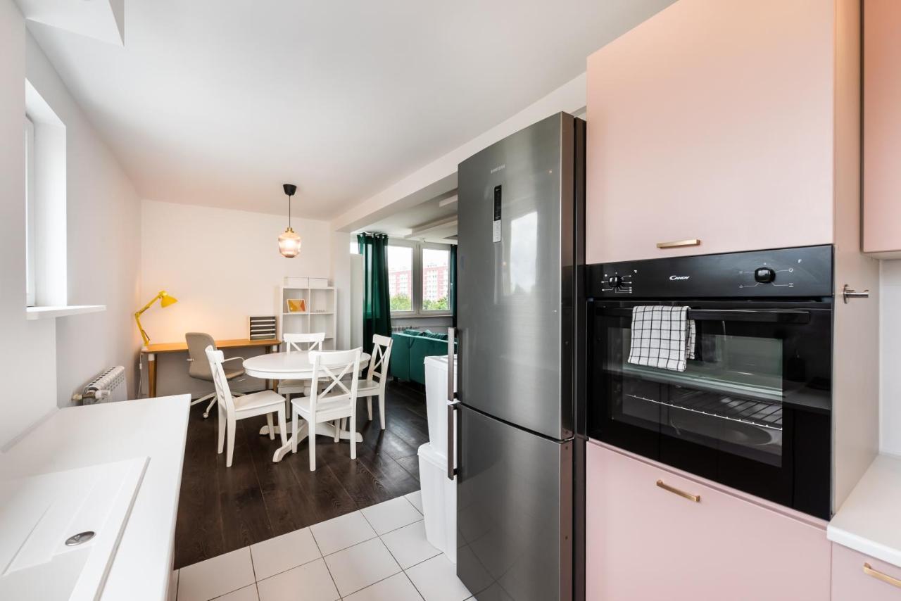 Saska Kepa Green Apartment Varsovie Extérieur photo