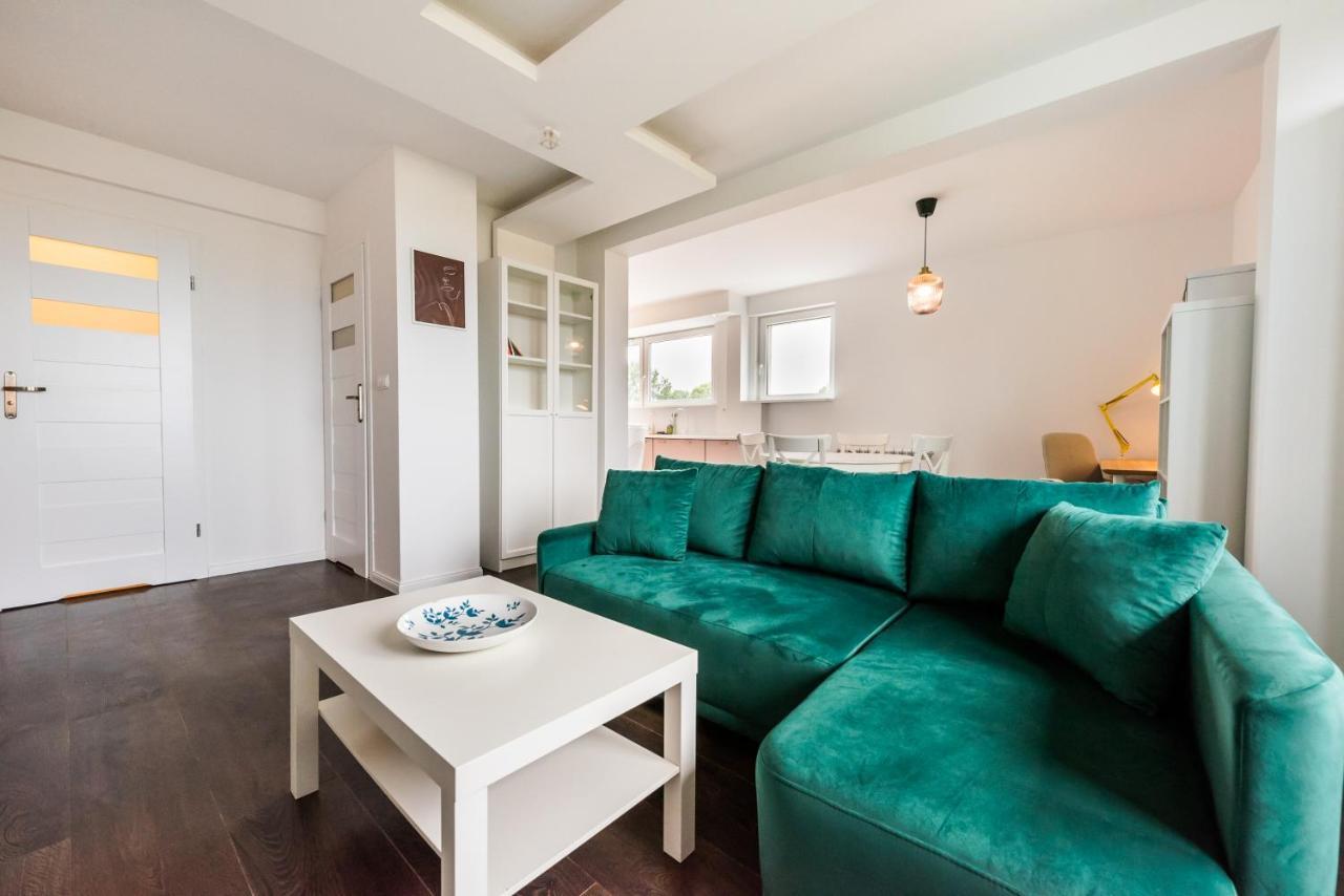 Saska Kepa Green Apartment Varsovie Extérieur photo