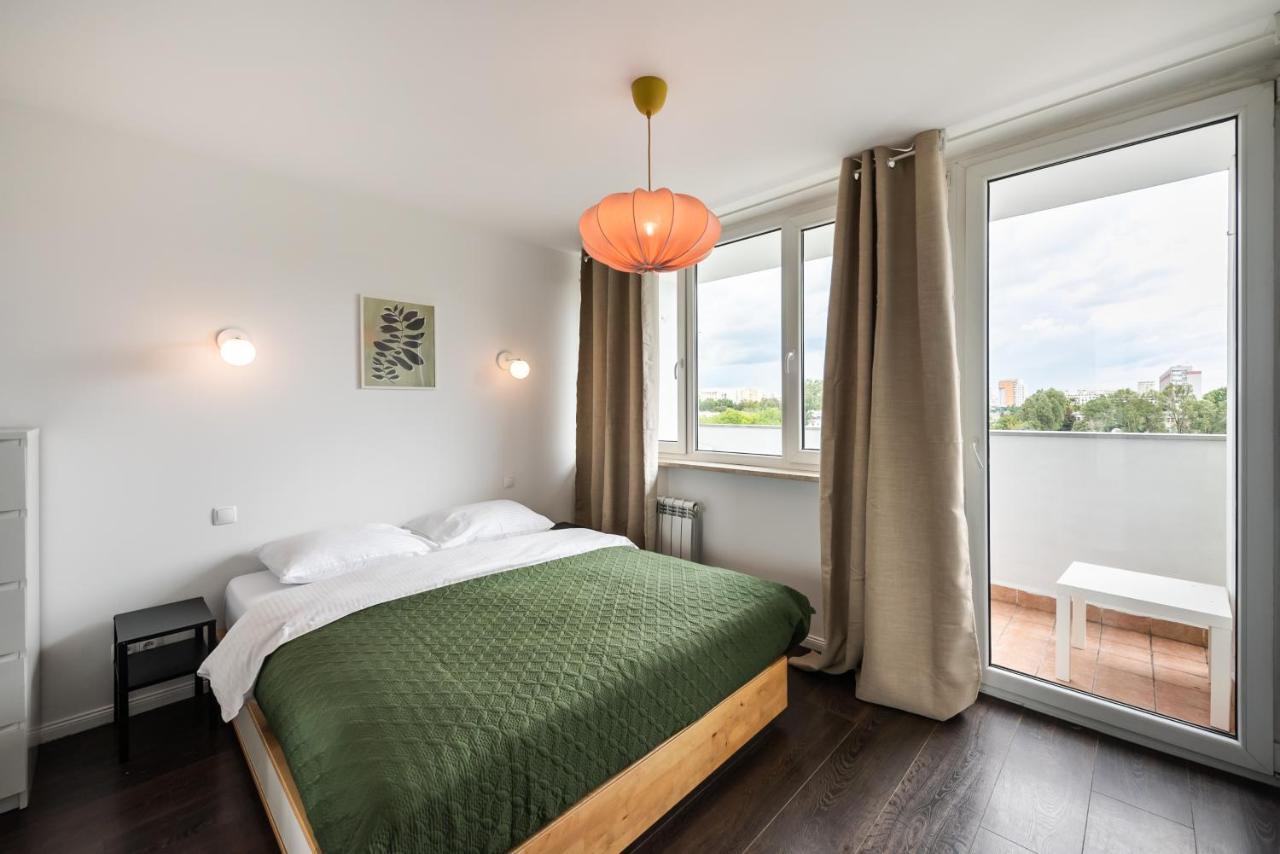 Saska Kepa Green Apartment Varsovie Extérieur photo